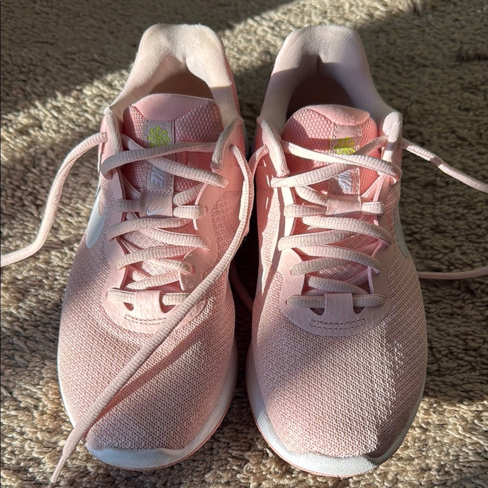 Nike Pink Athletic Shoes with Breathable Mesh
